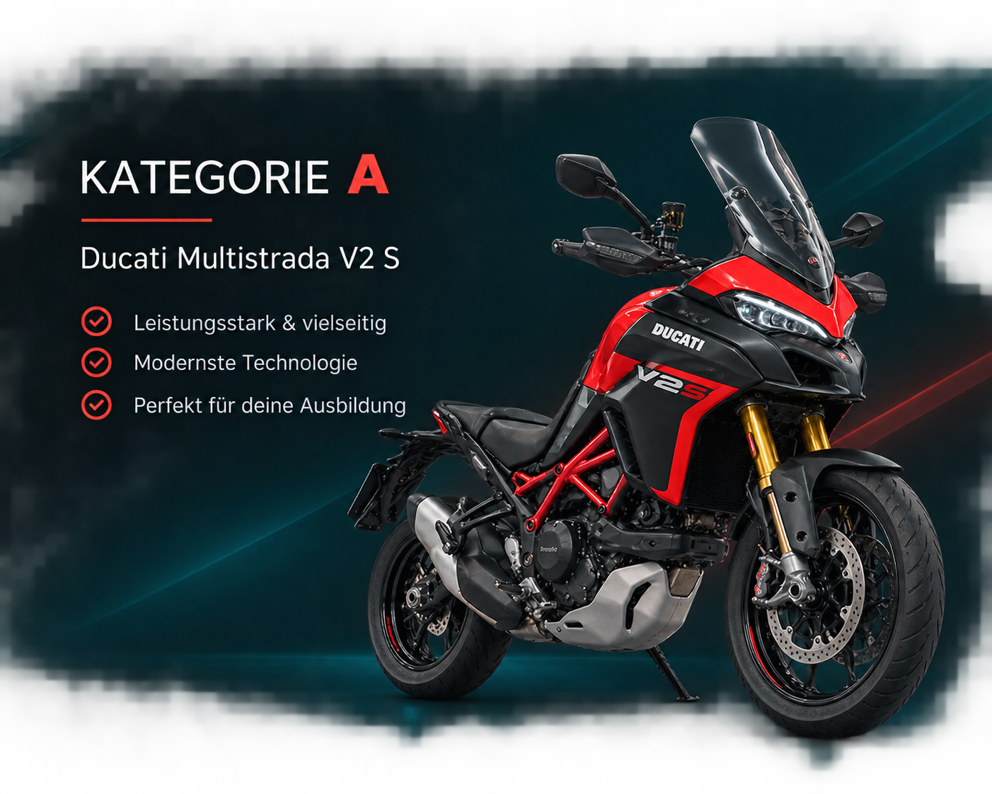 Ducati Multistrada V2 S – Kategorie A